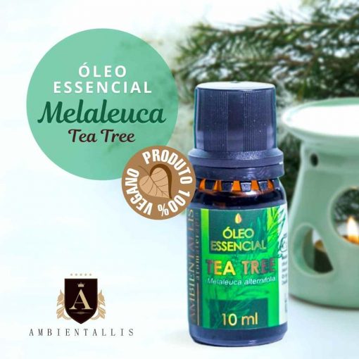 Óleo Essencial MELALEUCA / TEA TREE para Aromaterapia