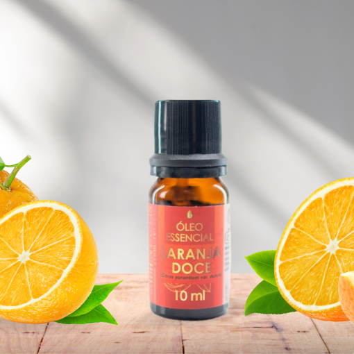 Óleo Essencial LARANJA DOCE (Óleo da Alegria) para Aromaterapia - 10 ml