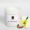 Vela Aromática / Vela Perfumada Vegana com Pavio de Algodão - Vidro White