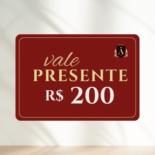 Vale-Presente R$ 200 / Gift Card Ambientallis Aromas