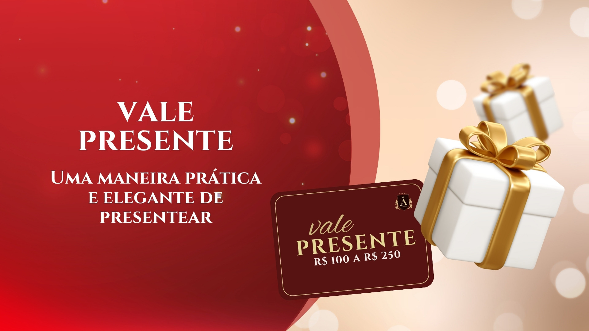 Natal Perfumado. Vale-Presente. Uma maneira prática e elegante de presentear